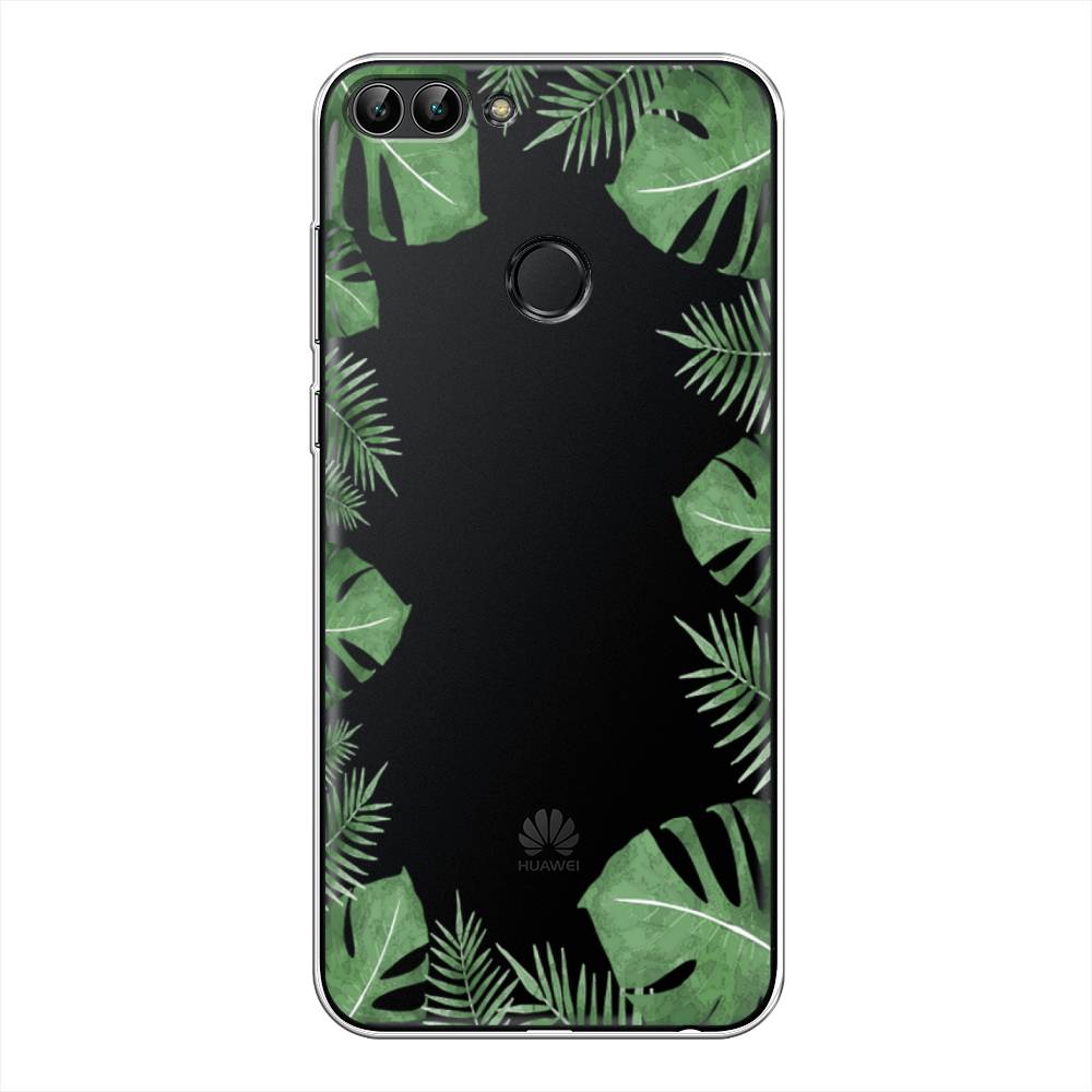 

Чехол Awog на Huawei Y9 2018 "Листья папоротника рамка", Зеленый, 64950-8