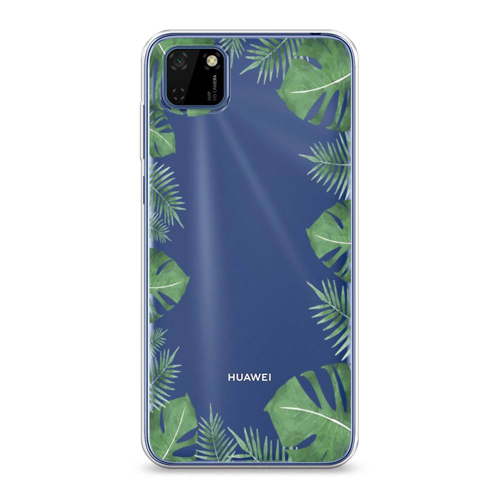

Чехол Awog на Huawei Y5p "Листья папоротника рамка", Зеленый, 6103750-8