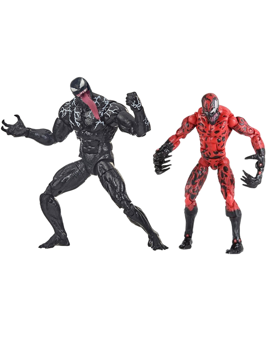 

Фигурки симбиоты Веном и Карнаж Марвел Venom Marvel с аксессуарами 19,5 и 15 см, симбиоты Веном и Карнаж Марвел Venom Marvel