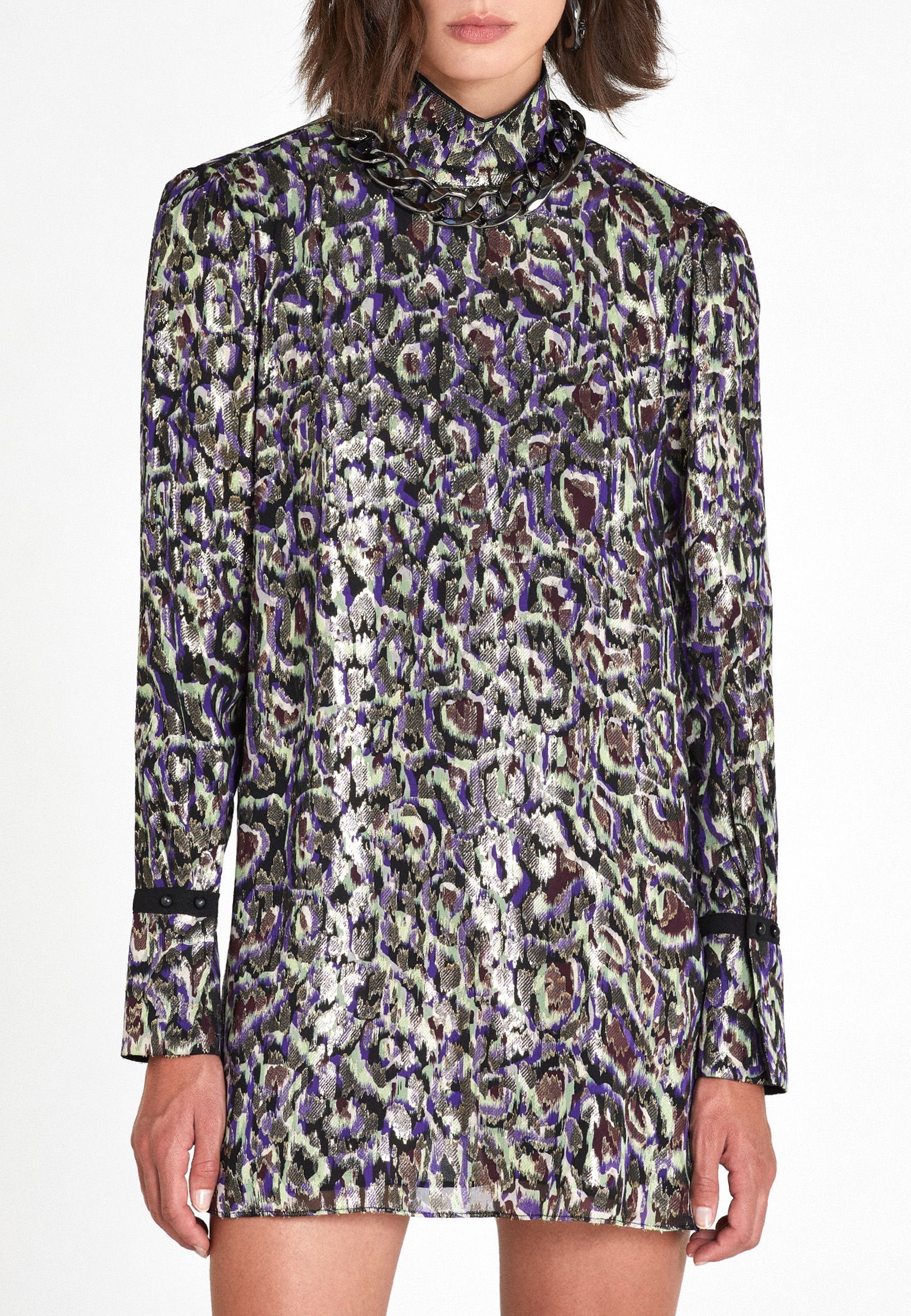 

Платье женское Patrizia Pepe 133783 фиолетовое 44 IT, Фиолетовый, 133783