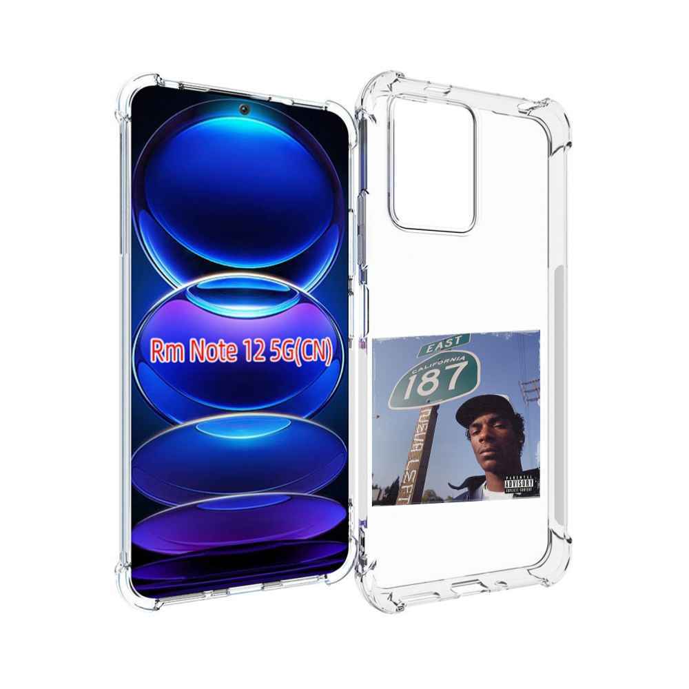 

Чехол MyPads Snoop Dogg Neva left для Xiaomi Redmi Note 12, Прозрачный, Tocco
