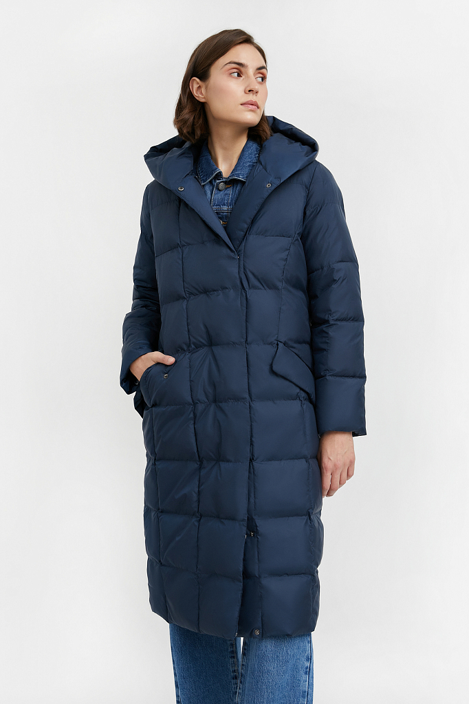 

Куртка женская Finn Flare A20-12014 синяя 3XL, A20-12014