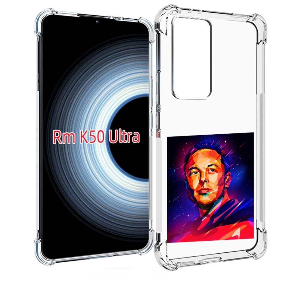 

Чехол MyPads Илон-Маск для Xiaomi 12T / Redmi K50 Ultra, Прозрачный, Tocco