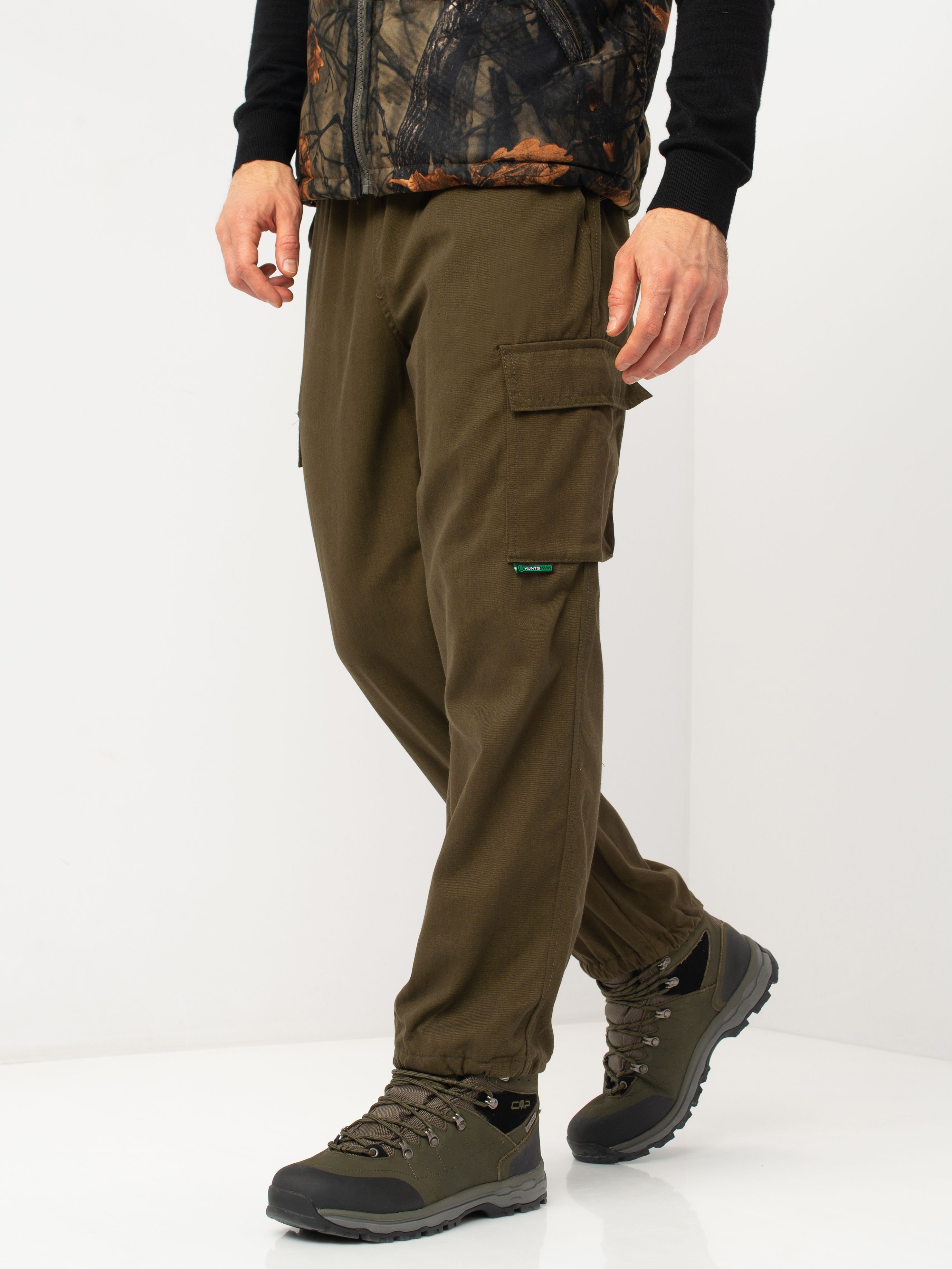 Брюки мужские Huntsman Антигнус хаки 48-50/170-176