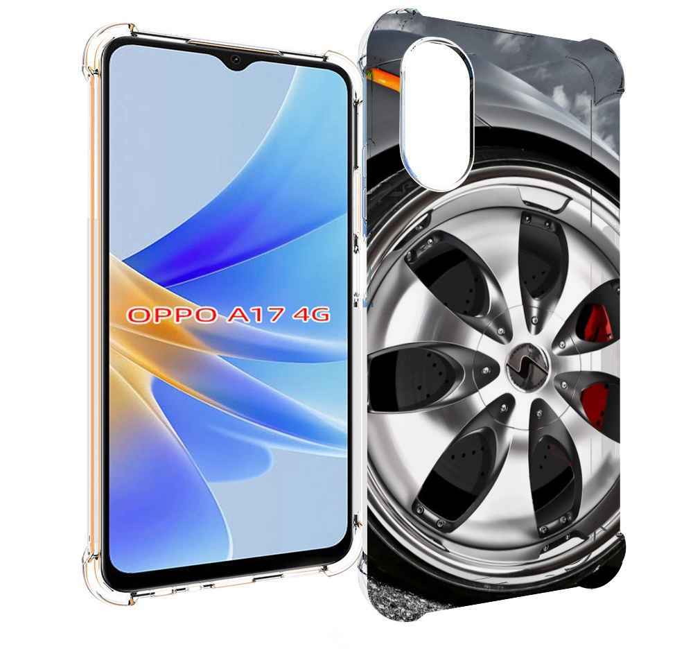 

Чехол MyPads Колесо мужской для OPPO A17, Прозрачный, Tocco