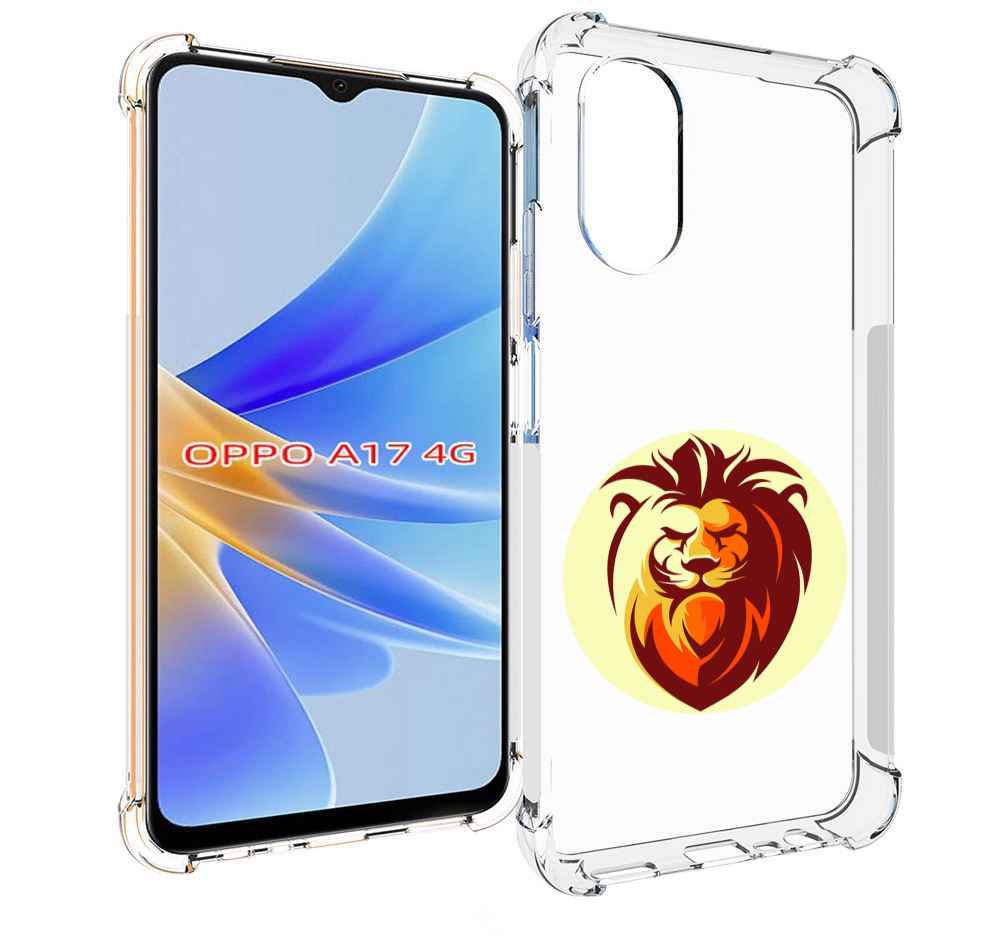 

Чехол MyPads Картинка-Лев для OPPO A17, Прозрачный, Tocco