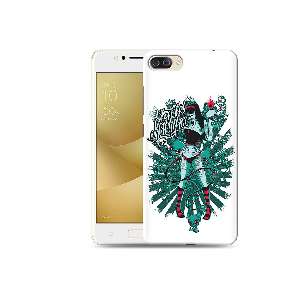 

Чехол MyPads Tocco для Asus ZenFone 4 Max (ZC520KL) нарисованная девушка в татуировках, Прозрачный, Tocco