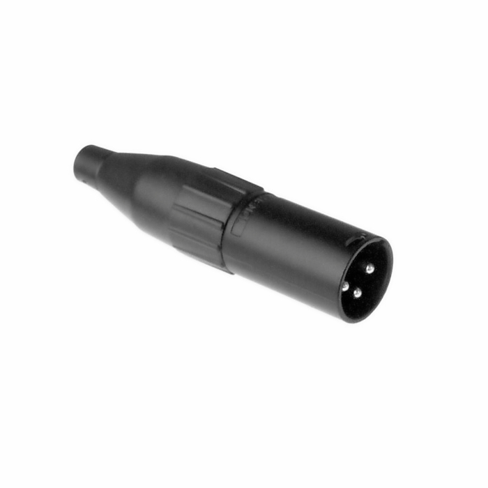 

Разъем XLR (Папа) AMPHENOL AC3MMB, Черный