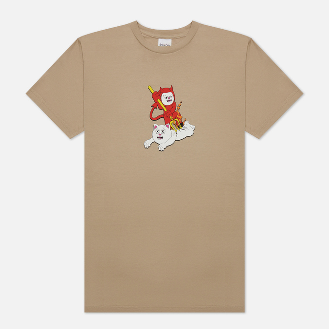 

Мужская футболка Ripndip Branded бежевый, Размер S, Branded