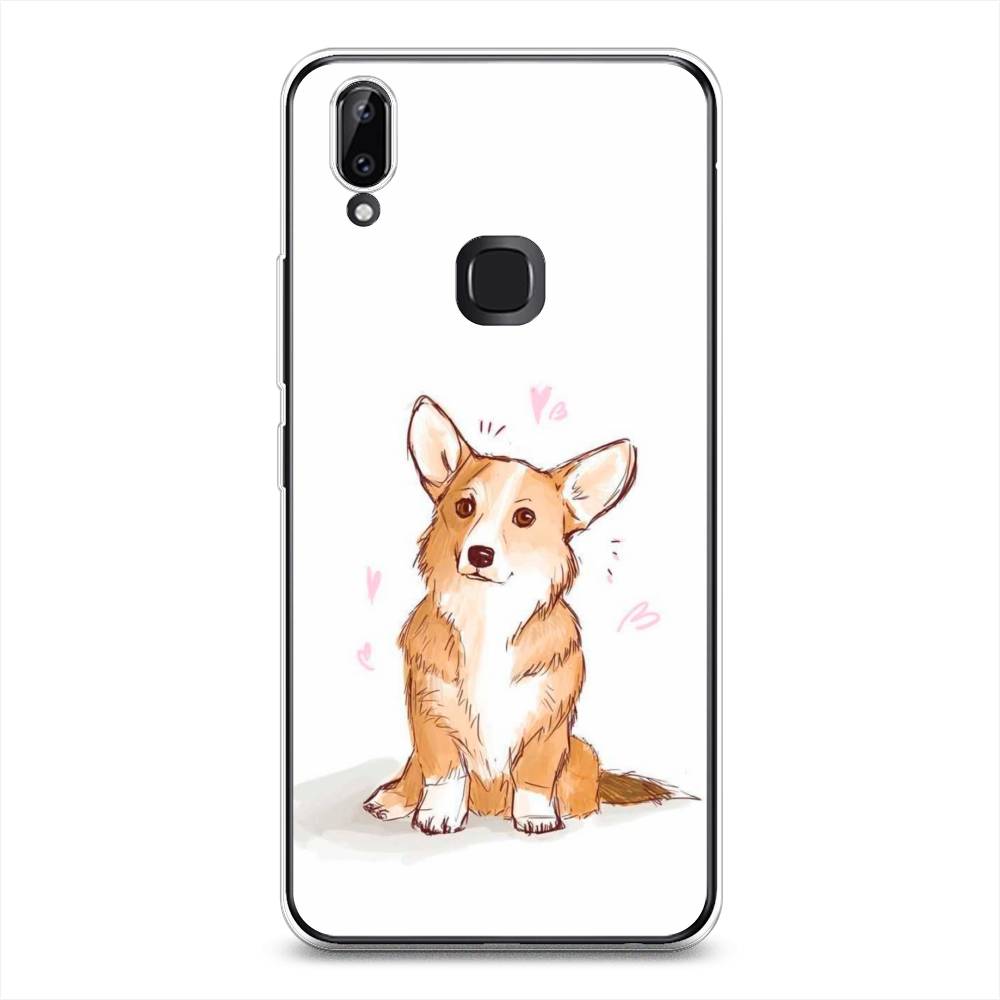 

Чехол Awog на Vivo Y85/V9 "Корги любовь", Разноцветный, 260350-1