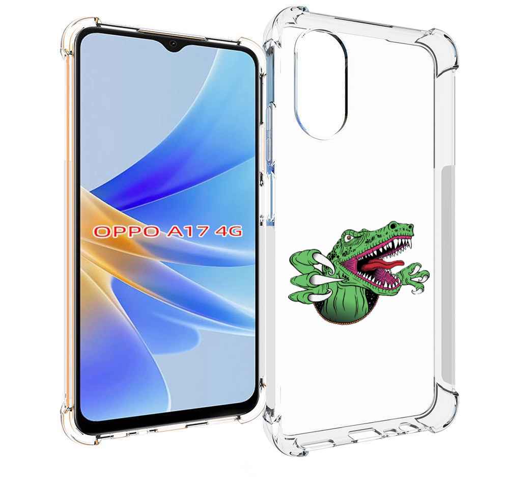 

Чехол MyPads Динозавр для OPPO A17, Прозрачный, Tocco