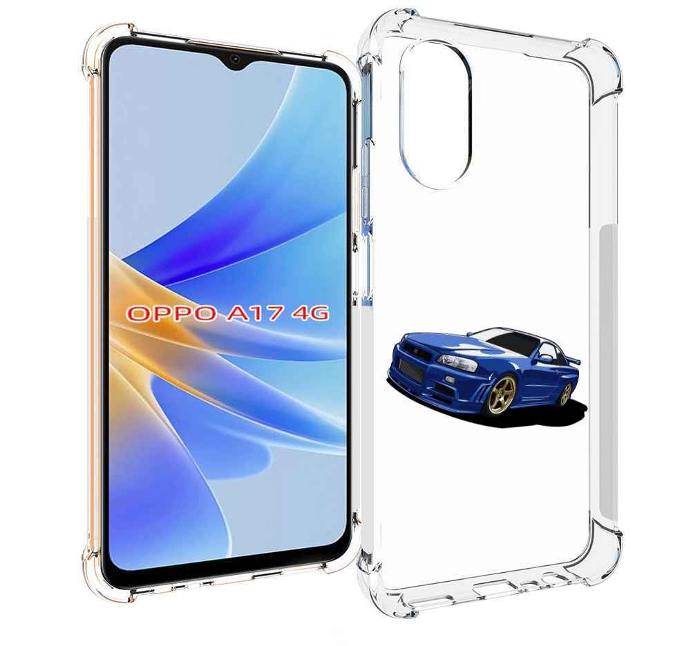 

Чехол MyPads Джитиэр для OPPO A17, Прозрачный, Tocco