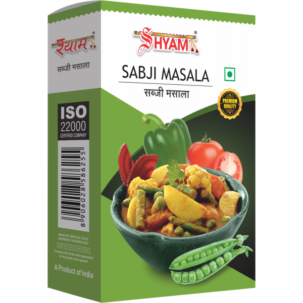 

Индийские специи. Приправа для овощей. Sabji Masala, 50 г, 26.01.038