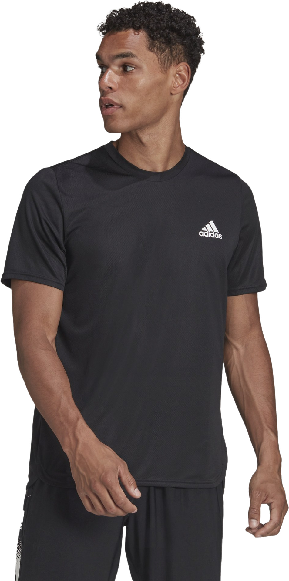 

Футболка мужская Adidas HF7214 черная 2XL, HF7214