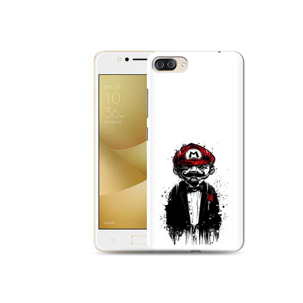 

Чехол MyPads Tocco для Asus ZenFone 4 Max (ZC520KL) марио (PT91421.650.458), Прозрачный, Tocco