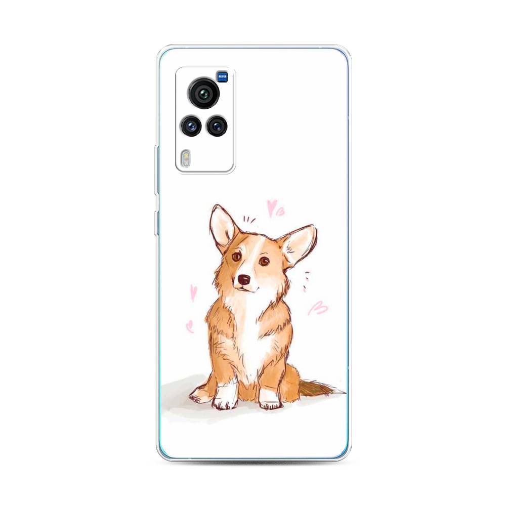 

Чехол Awog на Vivo X60 Pro "Корги любовь", Разноцветный, 263850-1
