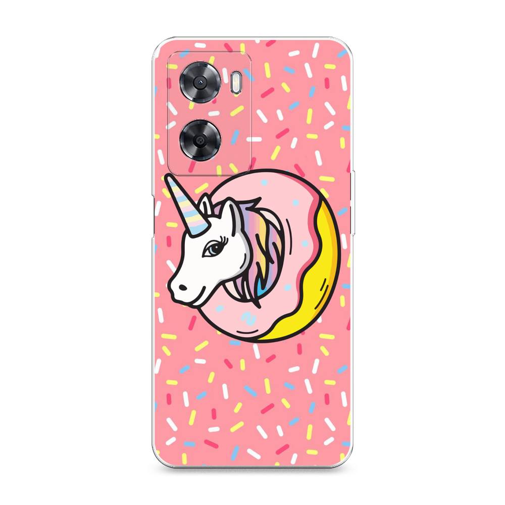 

Чехол Awog на Oppo A77s 4G "Единорог в пончике", Розовый;желтый;белый, 2511950-2