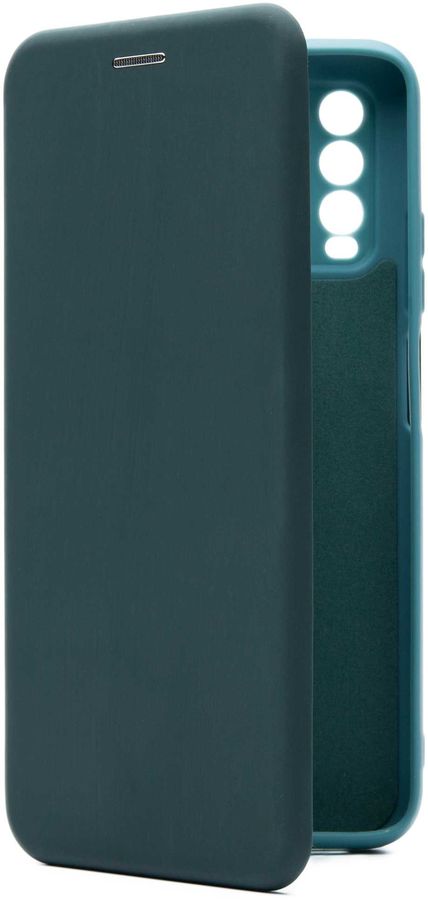 фото Чехол borasco shell case для redmi 9t, зел.опал (40059)