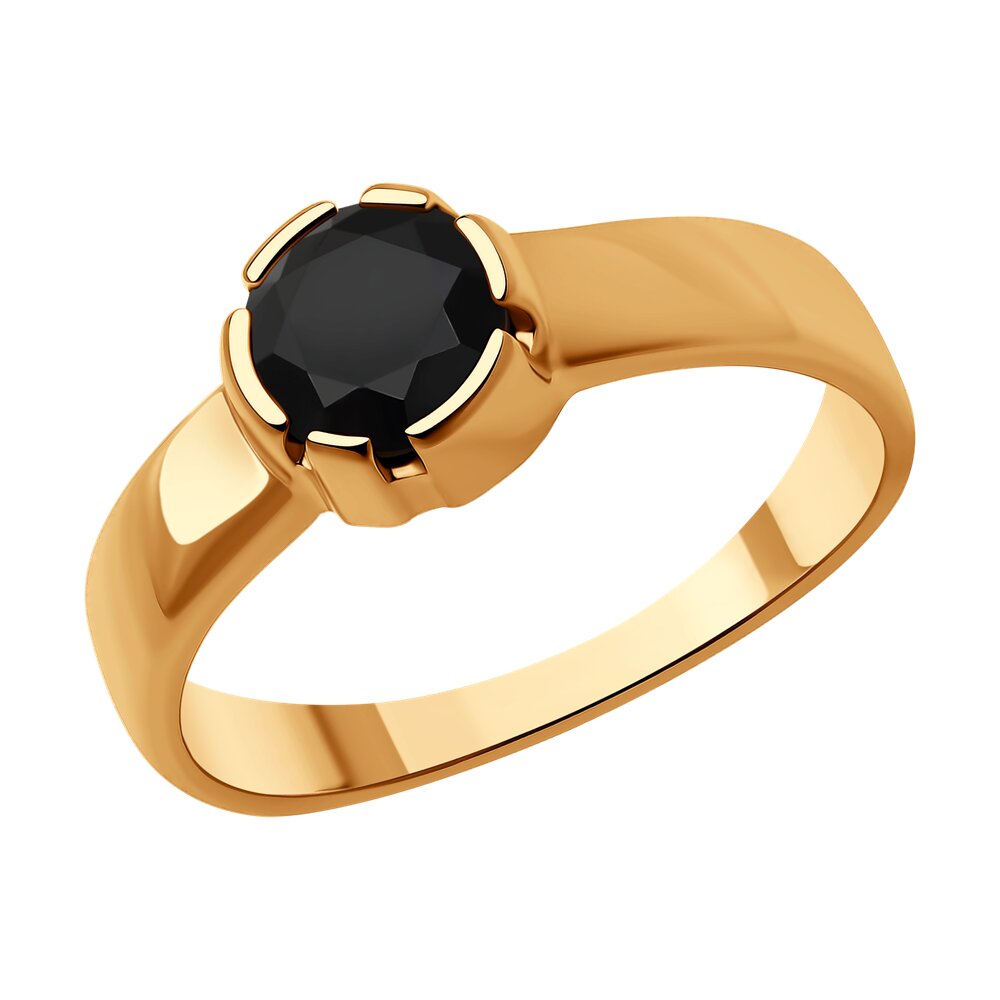 

Кольцо из золота р. 18 SOKOLOV 716396, шпинель, 716396