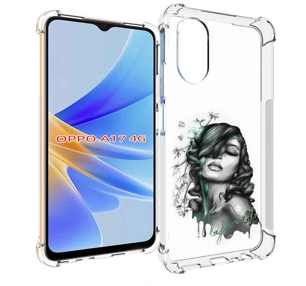 

Чехол MyPads Девушка 2 для OPPO A17, Прозрачный, Tocco