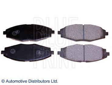 

Комплект тормозных колодок Blue Print ADG04268
