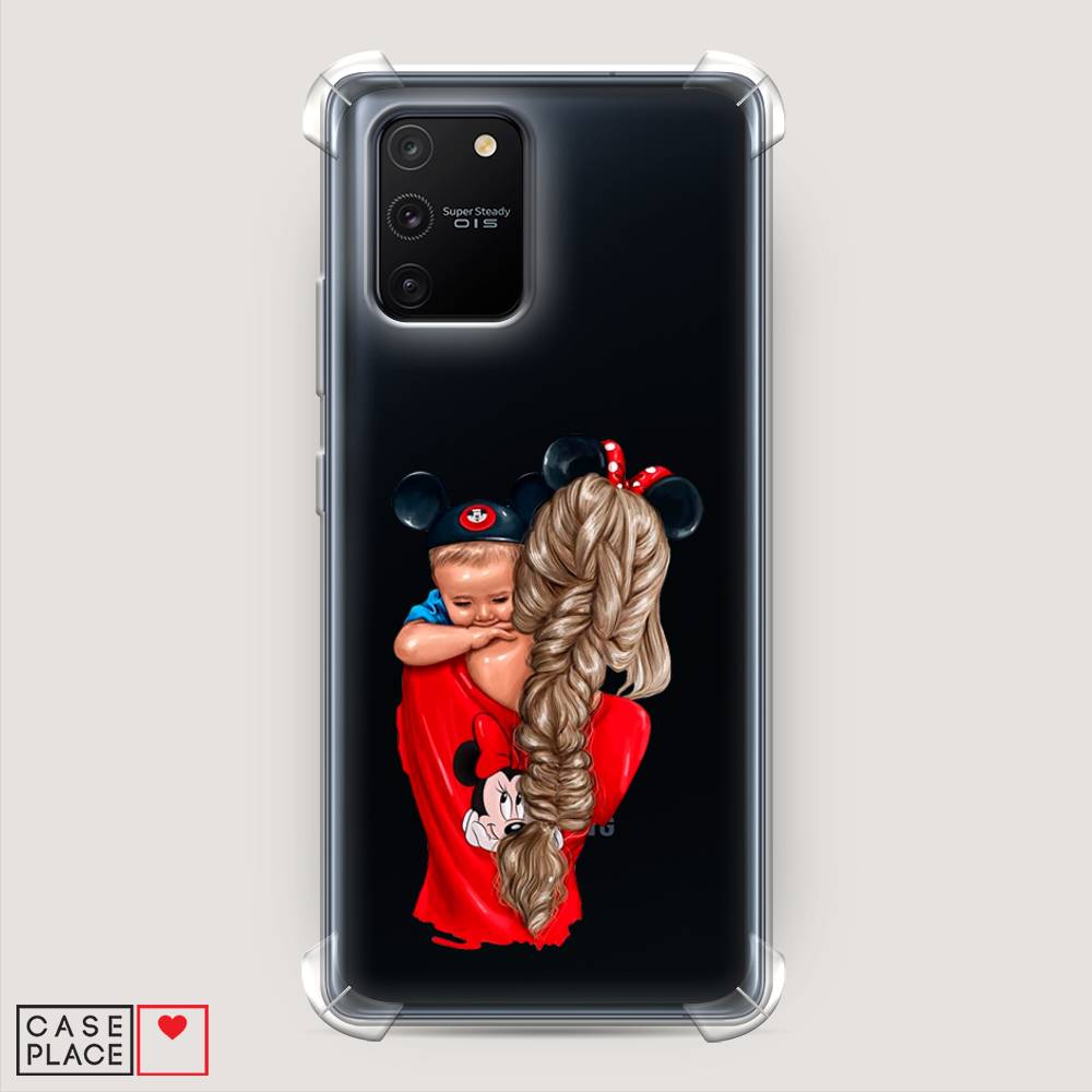 

Чехол Awog на Samsung Galaxy A91/S10 Lite "Baby mouse", Разноцветный, 29951-1
