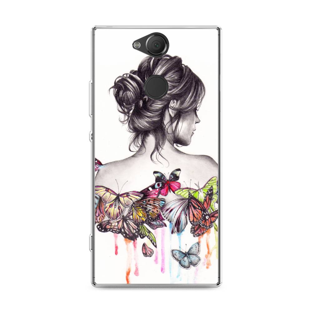 

Чехол Awog на Sony Xperia XA2 Plus "Девушка с бабочками", Разноцветный, 53550-10