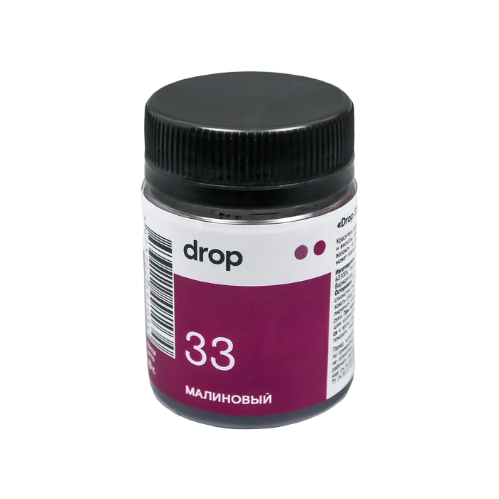 

Краситель для ткани Dropcolor в технике тай-дай, 10 гр, цвет 33 Малиновый