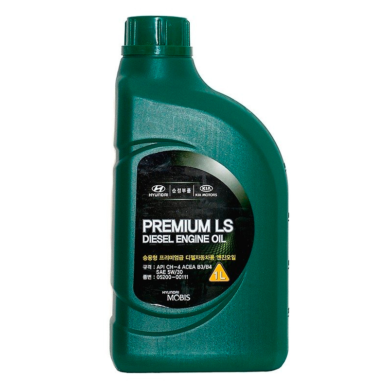 

Моторное масло HYUNDAI cинтетическое Premium LS Diesel Engine Oil CH-4 5W30 1л, Масло моторное HYUNDAI Premium LS Diesel 5W30 1л