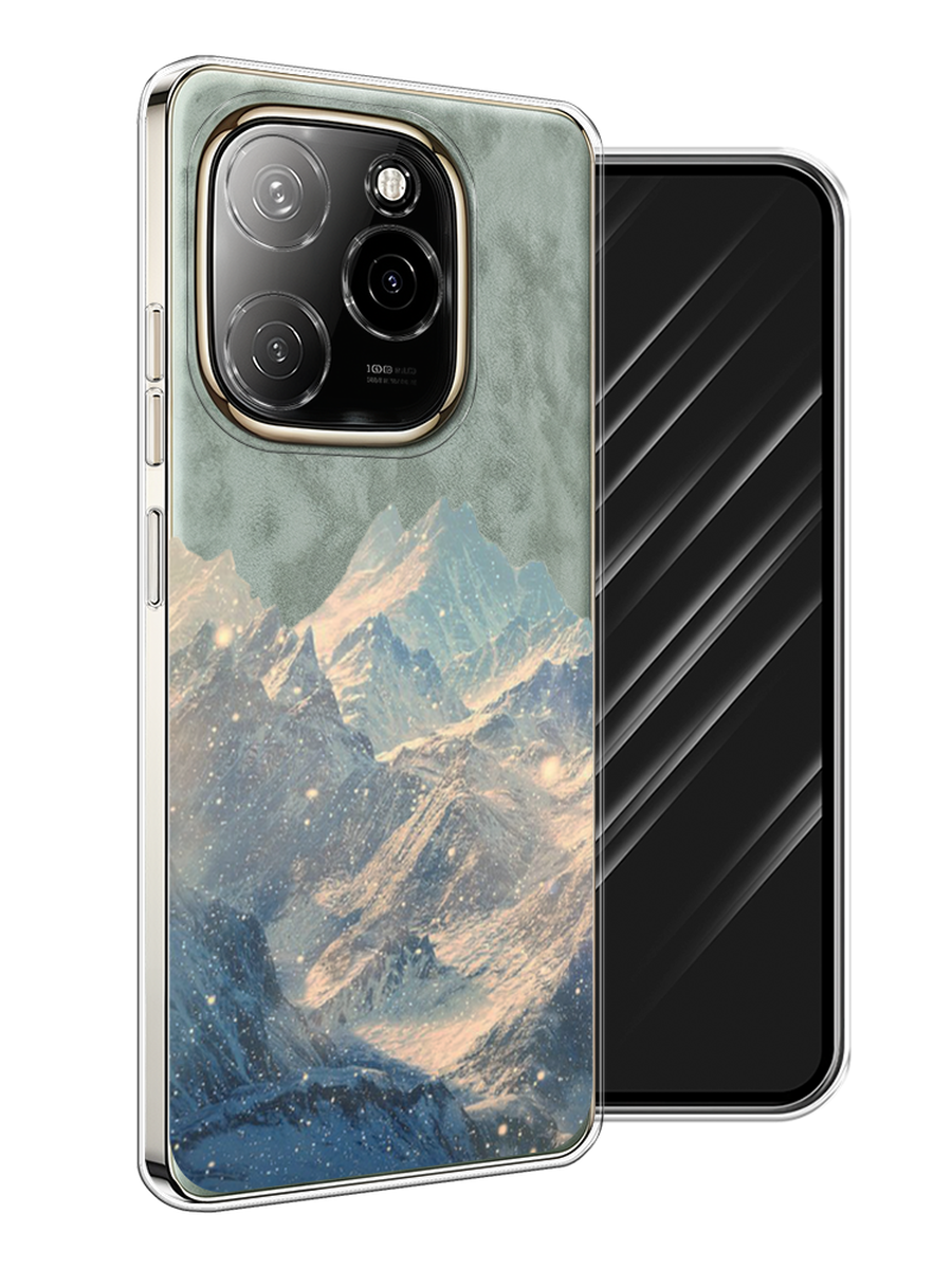 

Чехол Awog на Tecno Spark 20 Pro 5G "Горы арт 2", Серый, 305750-1