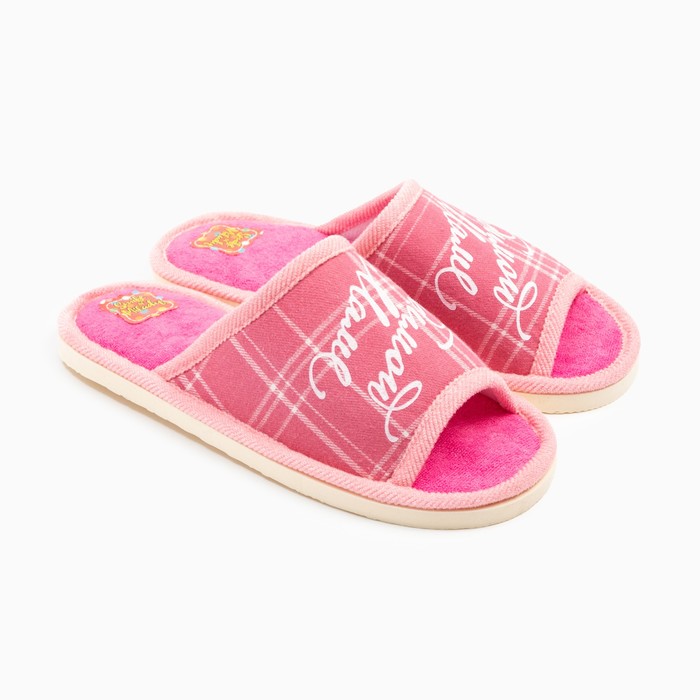 

Тапочки женские Smile of Milady 9257429 розовые 40-41 RU, 9257429