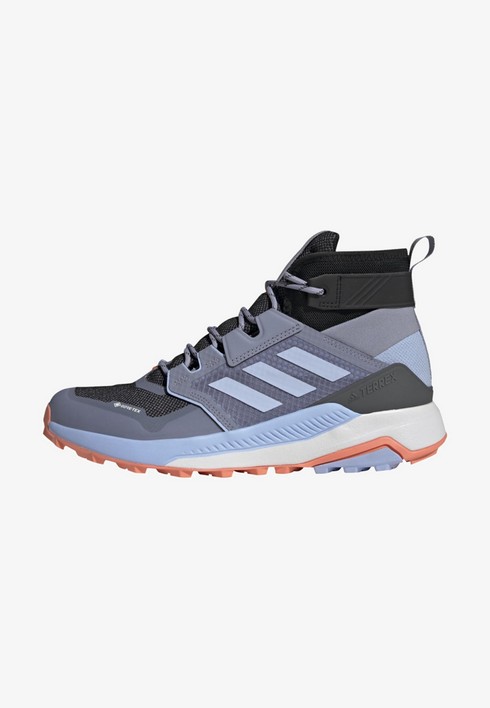 

Кроссовки мужские Adidas Trailmaker Mid Gore Tex голубые 44 2/3 EU (доставка из-за рубежа), Голубой, Trailmaker Mid Gore Tex