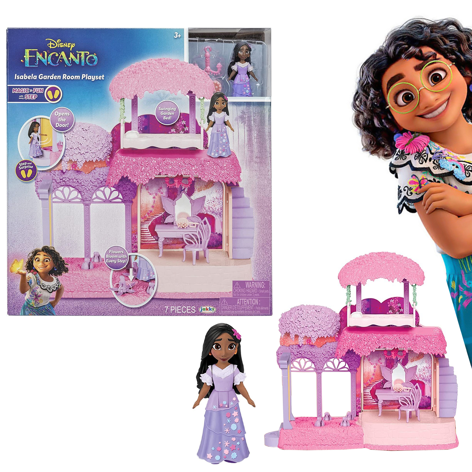 фото Игровой набор энканто домик изабеллы 30 см с фигуркой disney