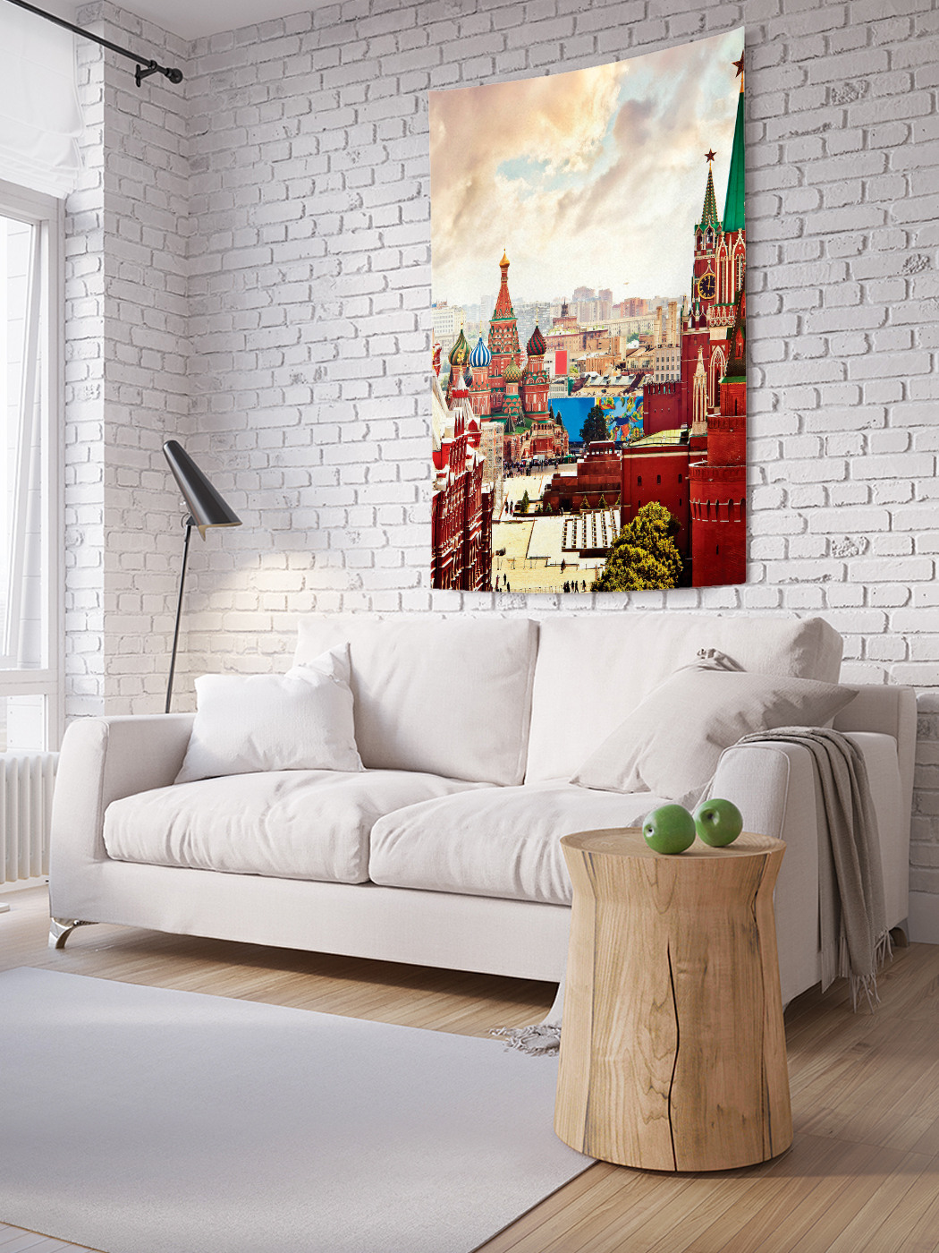 

Вертикальное фотопанно на стену JoyArty Красная площадь 100x150 см, Красная площадь