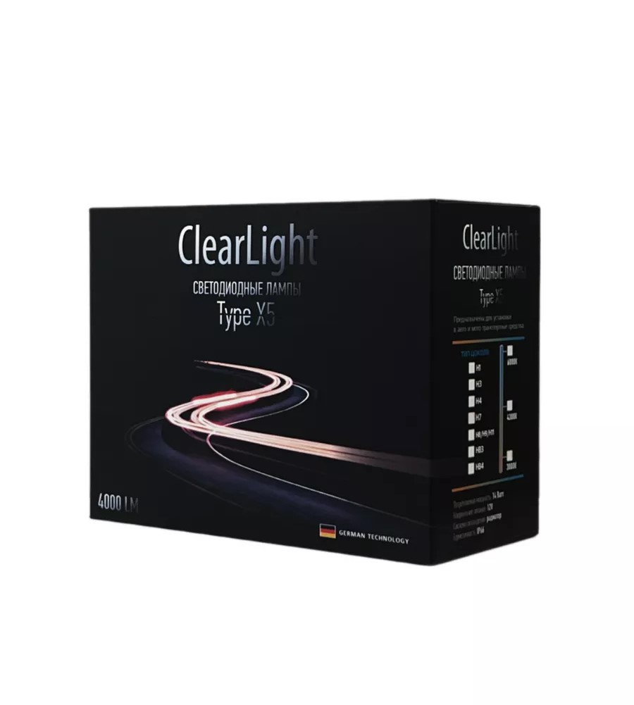 

Автолампы светодиодные H7 LED Type X5 4000 lm 4300K 2шт