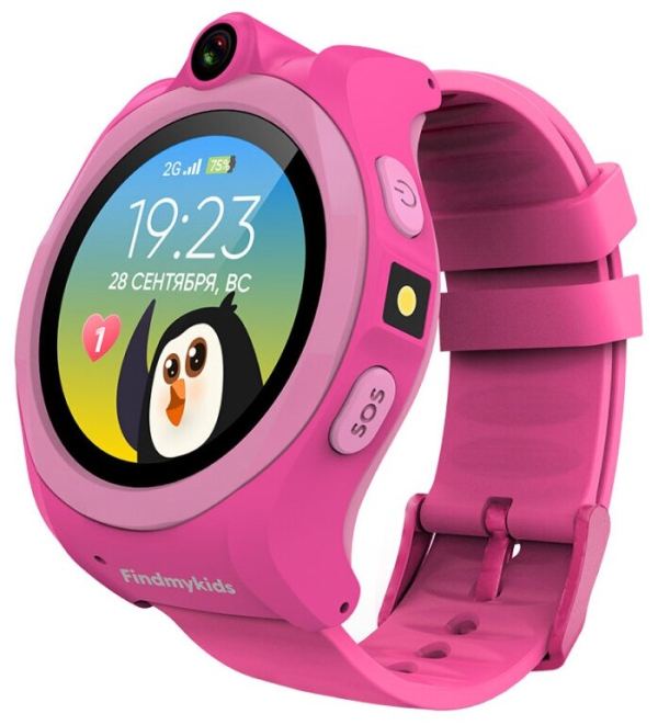 FindMyKids Pingo Roll RUS Pink
