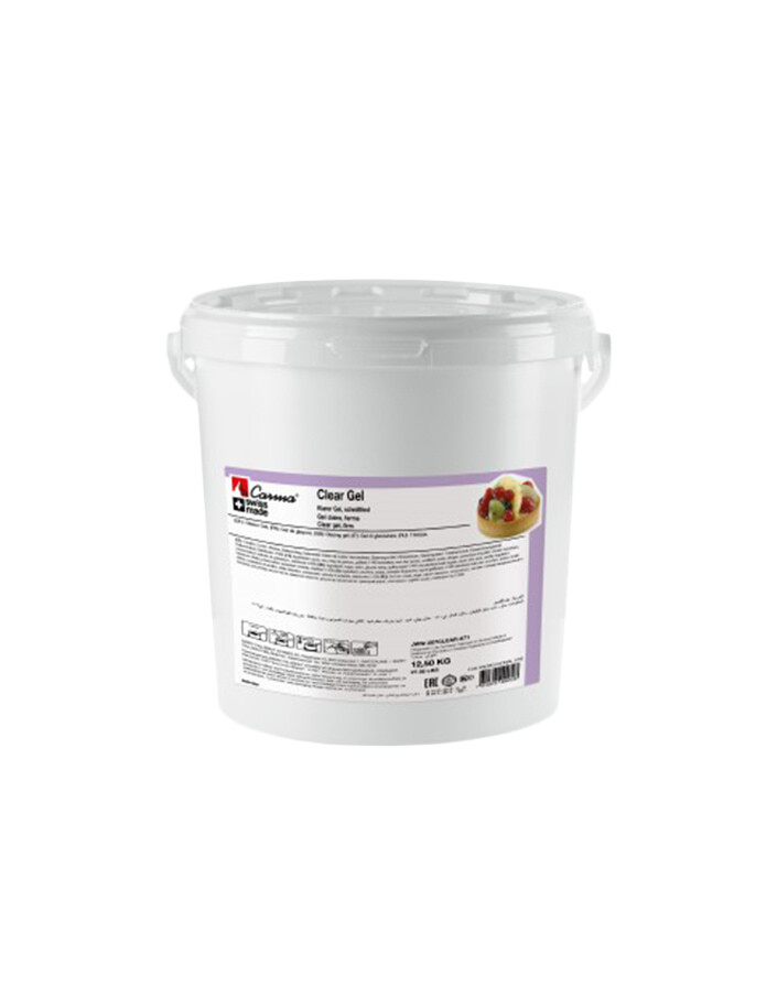 Швейцарский гель кондитерский Carma прозрачный 12,5 кг