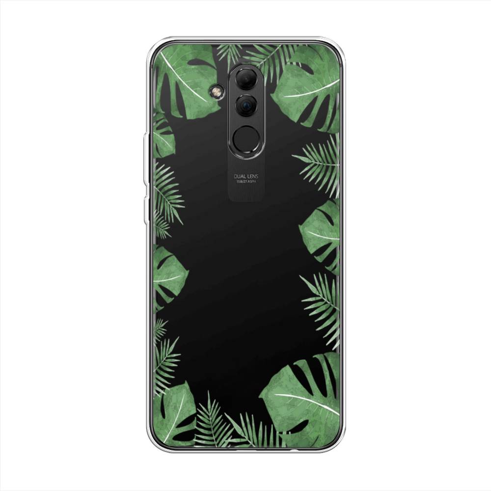 

Чехол Awog на Huawei Mate 20 Lite "Листья папоротника рамка", Зеленый, 66650-8