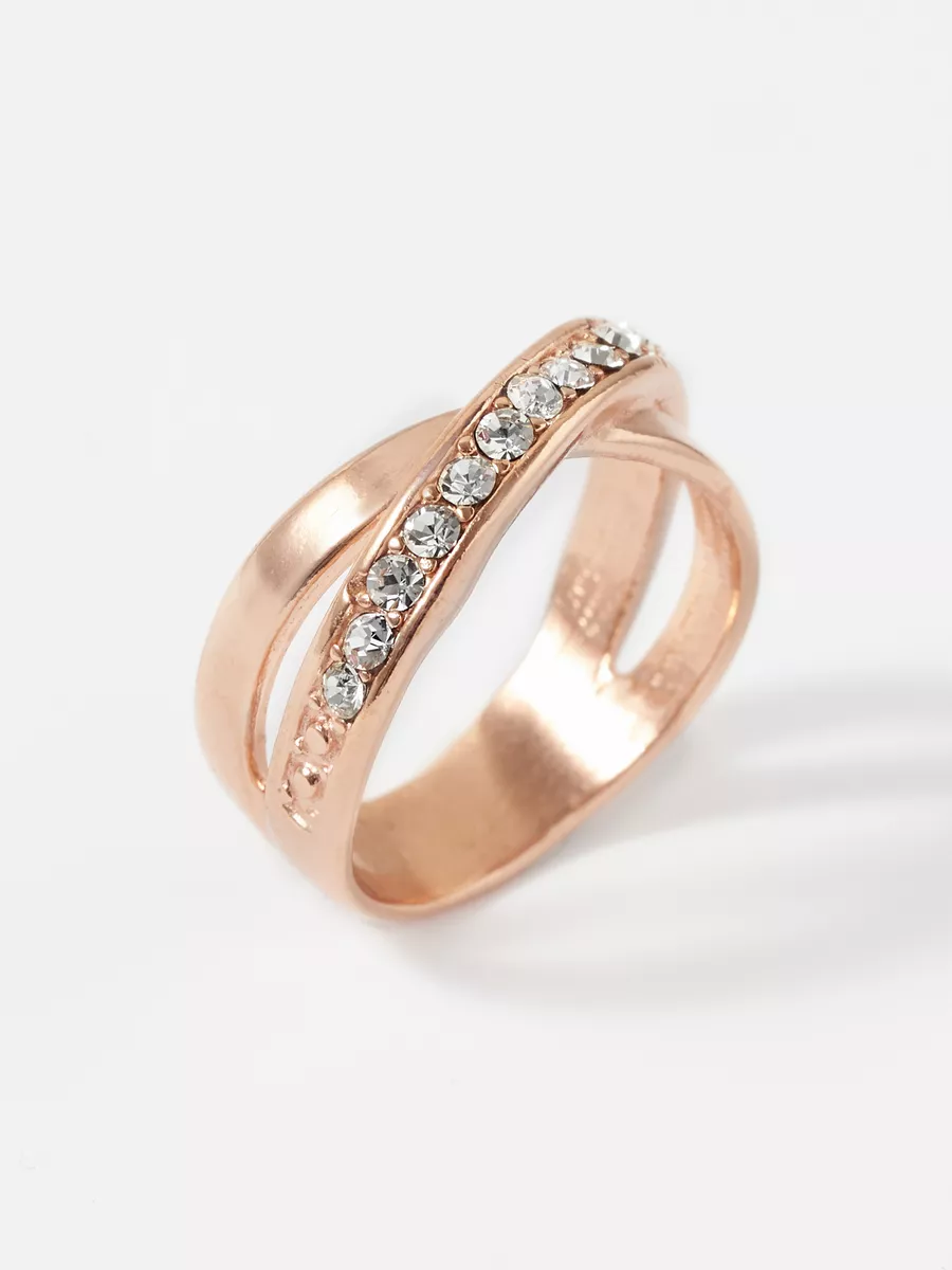 

Кольцо из латуни р. 20,5 SHINE & BEAUTY 2462340ч, стекло, 2462340ч