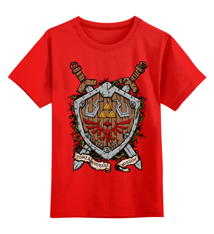 

Детская футболка Printio Легенда о зельде цв.красный р.116, 0000000962663