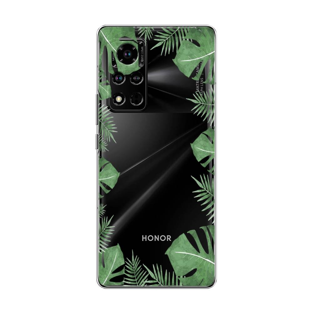 

Чехол Awog "Листья папоротника рамка" для Honor V40