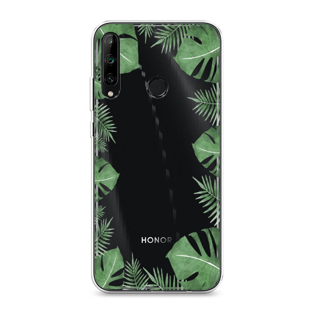 

Чехол Awog на Honor 9C "Листья папоротника рамка", Зеленый, 612550-8