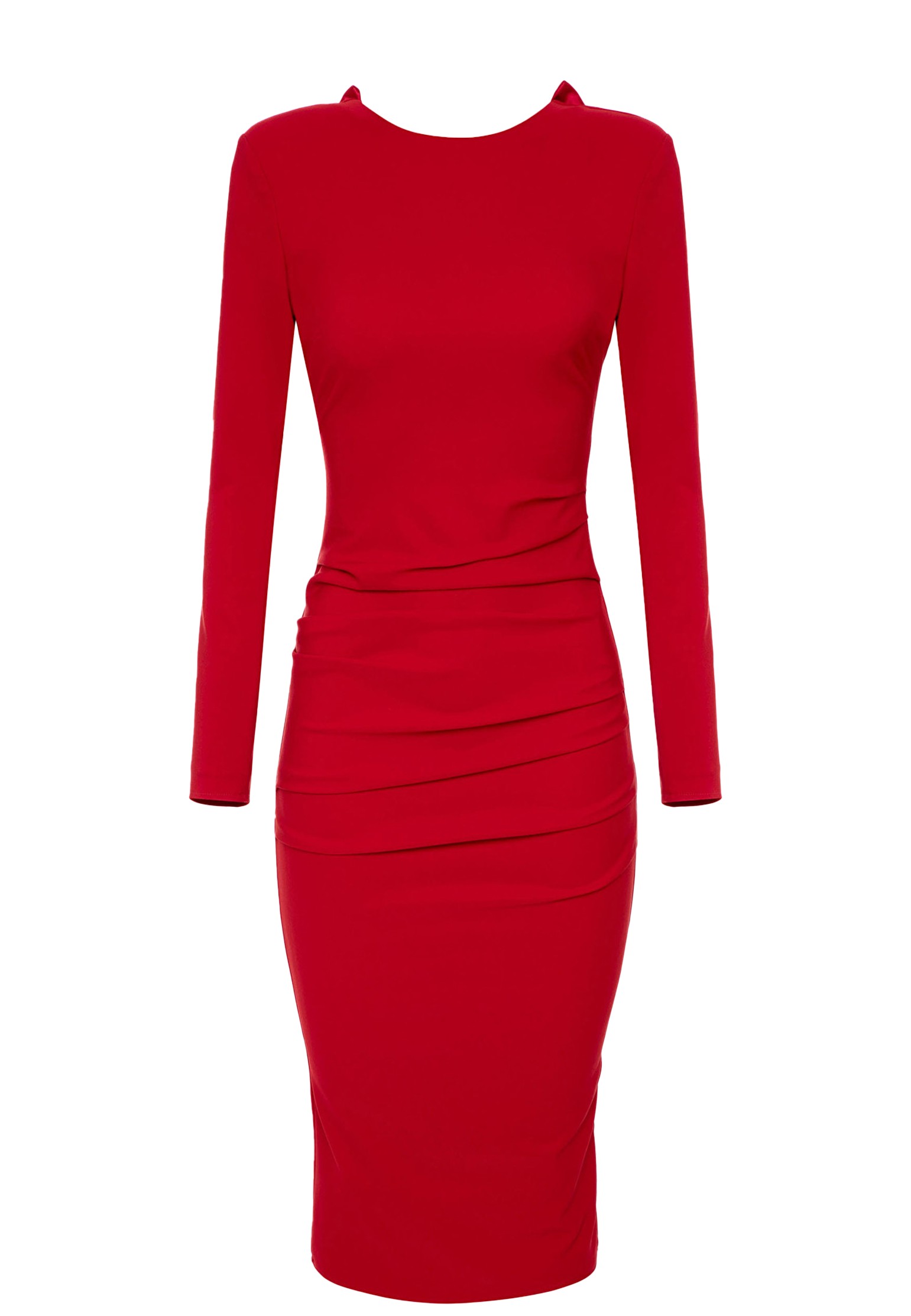 

Платье женское Elisabetta Franchi 135441 красное 40 IT, 135441