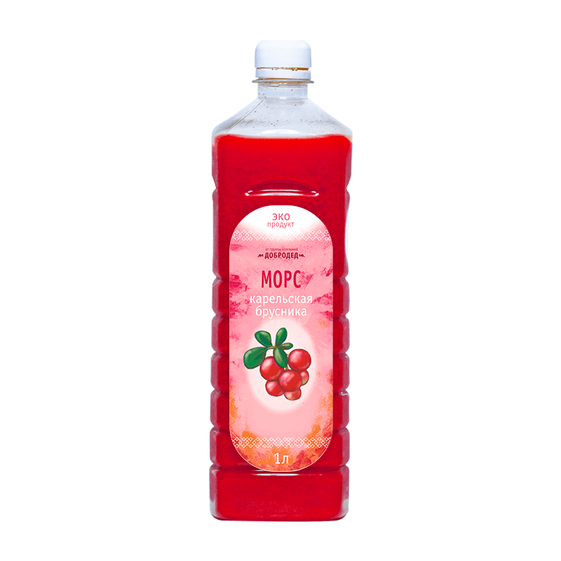Морс Выбор Семьи брусничный 1 л