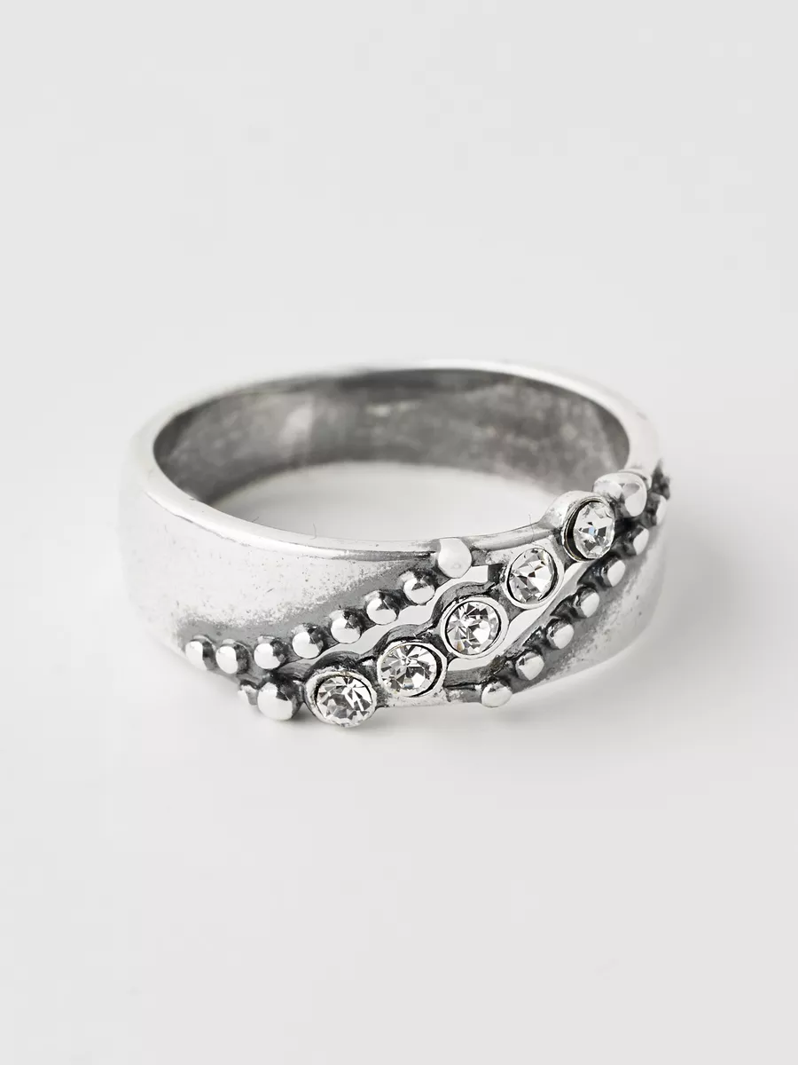

Кольцо из латуни р.. SHINE & BEAUTY 24614840ч, стекло, 24614840ч