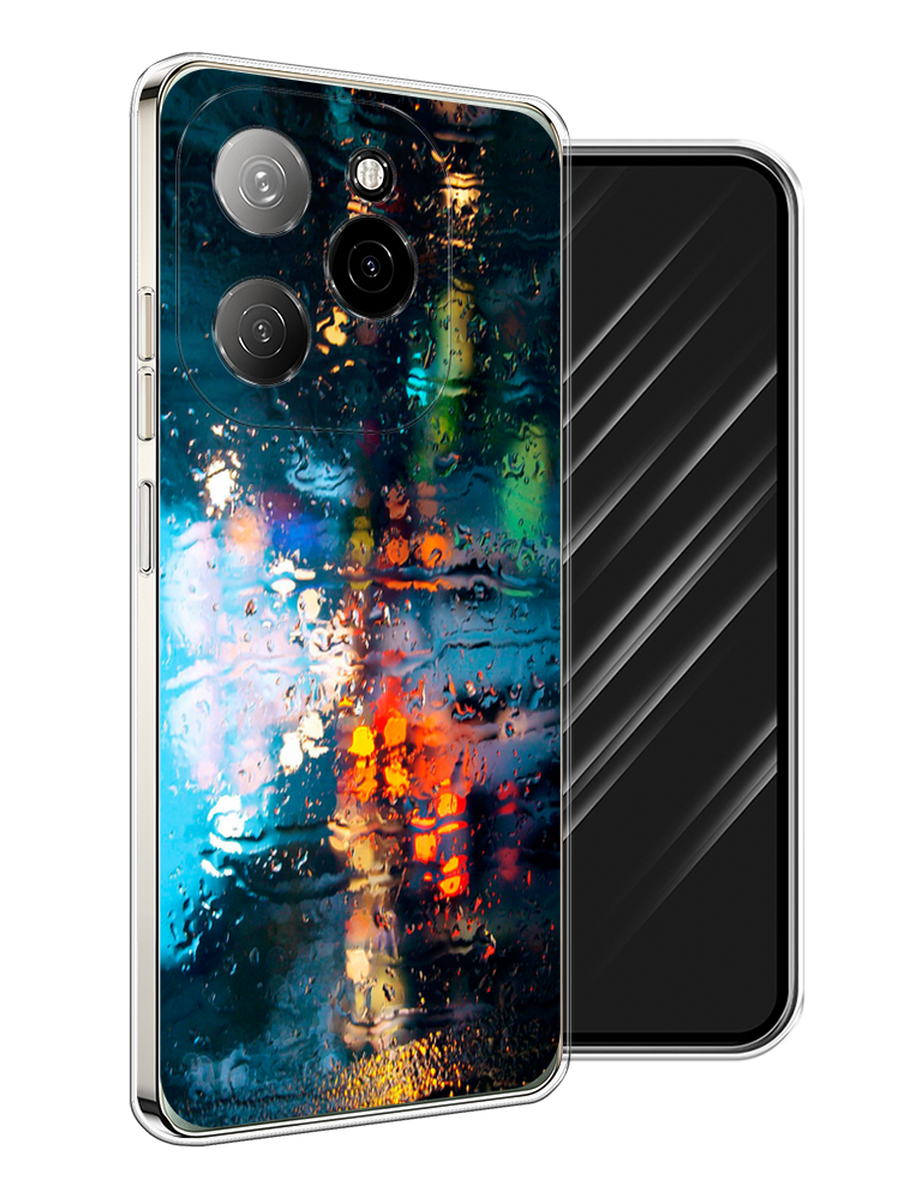

Чехол Awog на Tecno Spark 20 Pro 5G "Абстракция 28", Бирюзовый, 305750-1