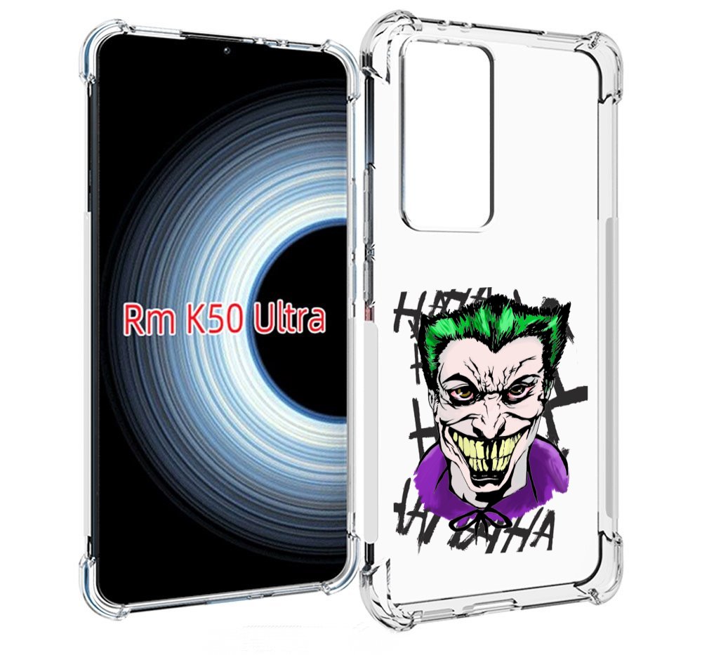 

Чехол MyPads Джокер-крейзи для Xiaomi 12T / Redmi K50 Ultra, Прозрачный, Tocco