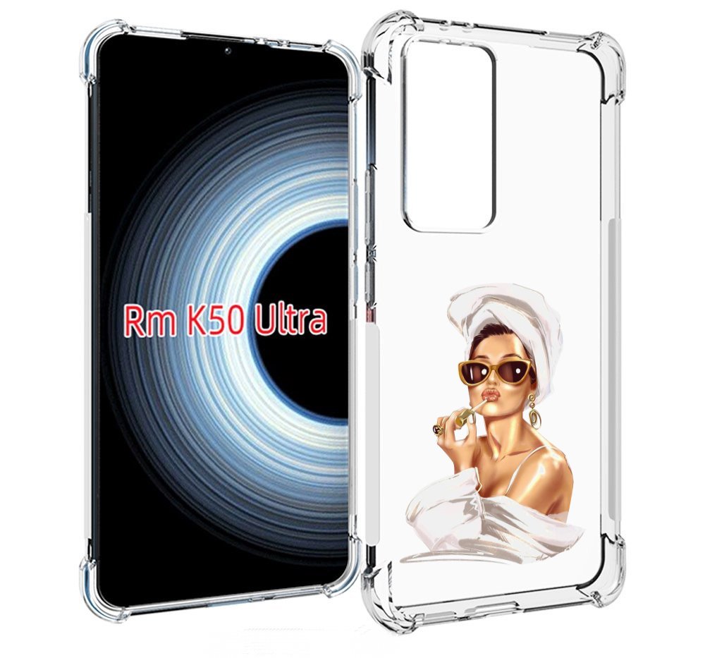 

Чехол MyPads Девушка-утром женский для Xiaomi 12T / Redmi K50 Ultra, Прозрачный, Tocco
