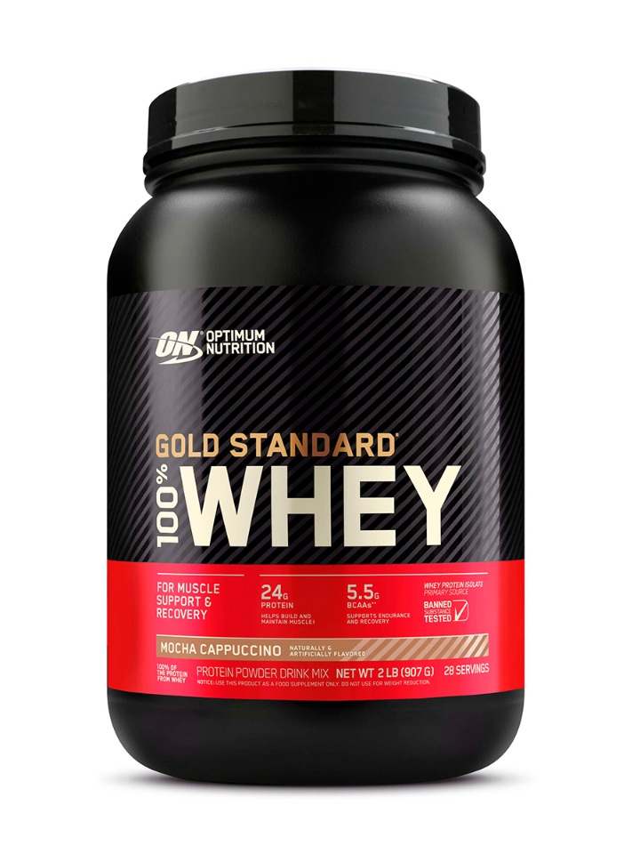 Сывороточный протеин Optimum Nutrition Gold Standard 100% Whey 2 lb Mocha Cappuccino 907 г