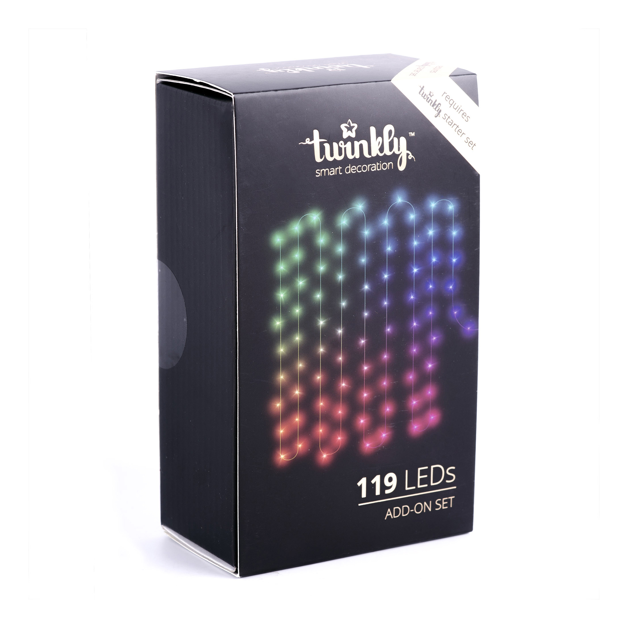 Световая гирлянда новогодняя Twinkly Твинкл-лайт 11,9 м разноцветный/RGB